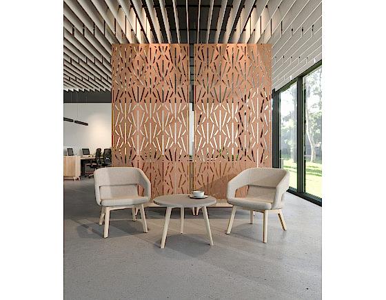 Acoustic Artwork Partitions